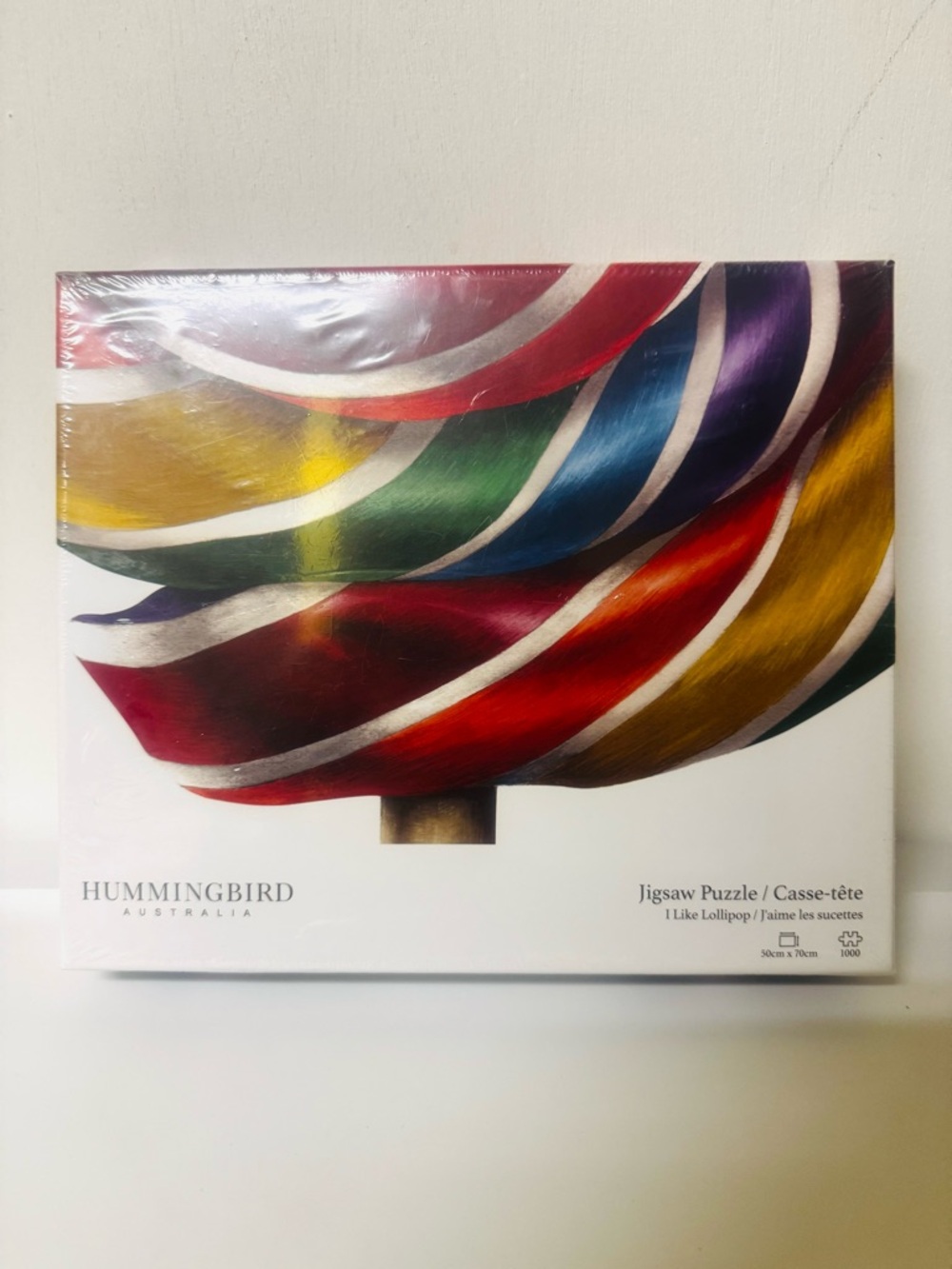 NIB Hummingbird - I Like Lollipop (Top Swirl) 1000 Piece Jigsaw Puzzle
50x70cm